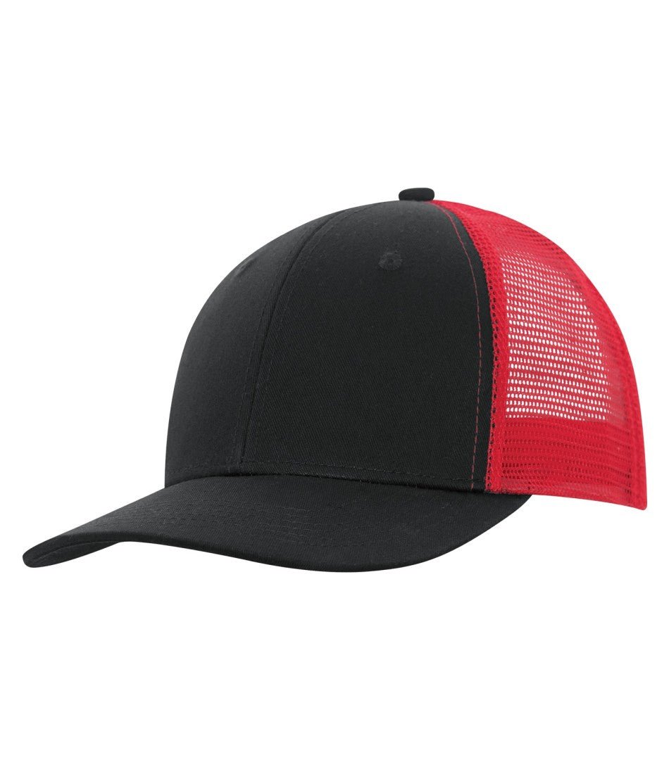 ATC EVERYDAY SNAPBACK TRUCKER CAP. C1318 - Budget Promotion Headware CA$ 7.59 Black/Red