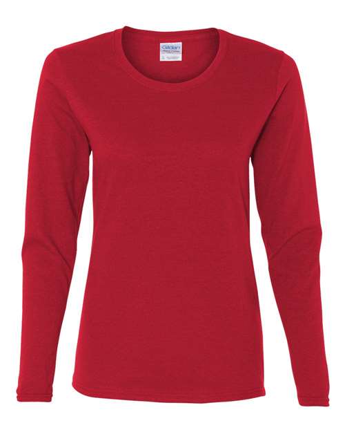 Gildan - Heavy Cotton™ Women's Long Sleeve T-Shirt - 5400L - Budget  Promotion Long Sleeve T-Shirt CA$ 8.20