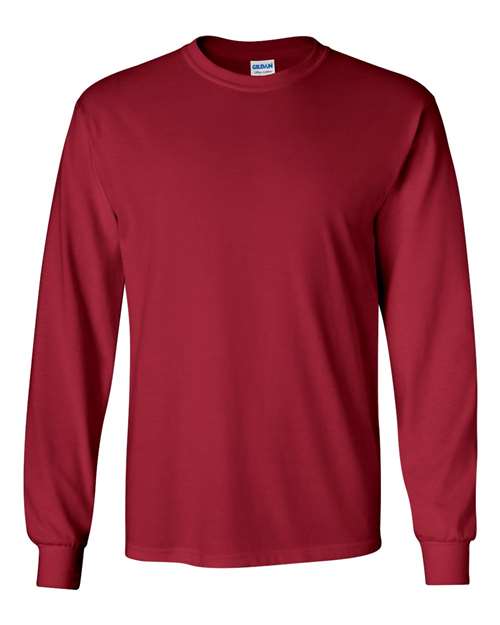 Gildan Cotton Longsleeve T Shirt - Black - Budget Promotion Long Sleeve T- Shirt CA$ 8.20