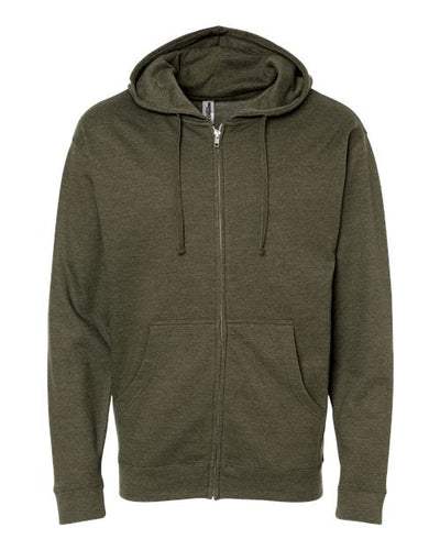 Independent Trading Co. - Midweight Full-Zip Hooded Sweatshirt - SS4500Z - Budget Promotion