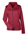 North End Ladies' Amplify Mélange Fleece Jacket - NE704W - Budget Promotion