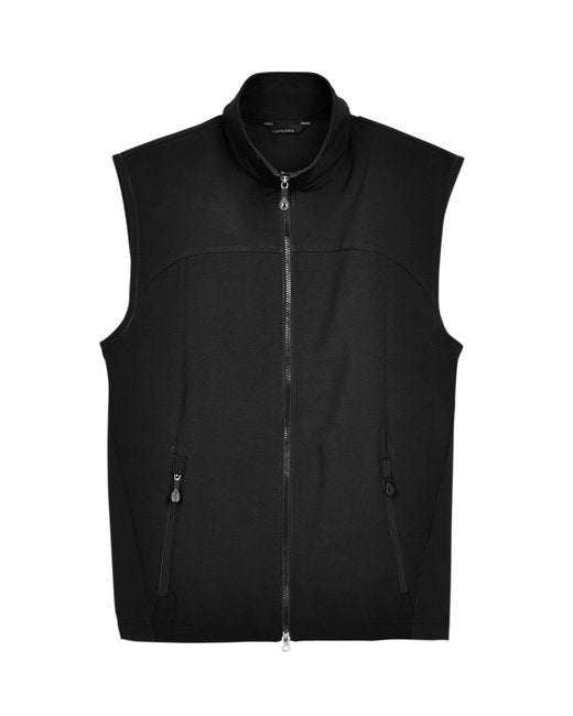 North End Men's Three-Layer Light Bonded Performance Soft Shell Vest - 88127 - Budget Promotion